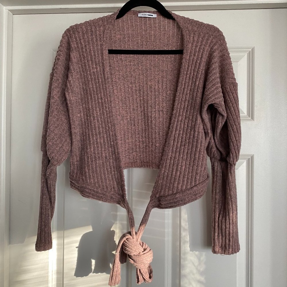 Mauve crop top